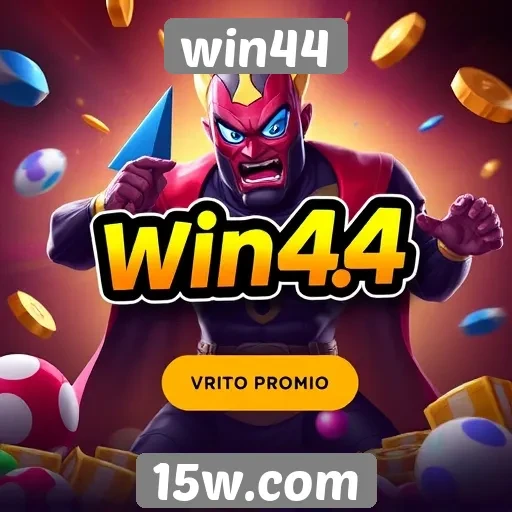 Promoções em destaque no site de jogos Win44
